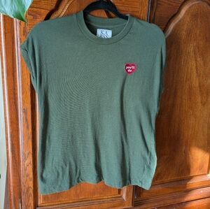 KARSSEN Green Graphic T-Shirt "You'll Do"-Small